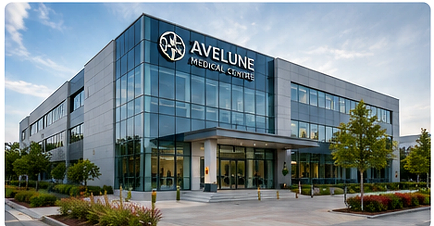 Exterior of Avelune Medical Centre
